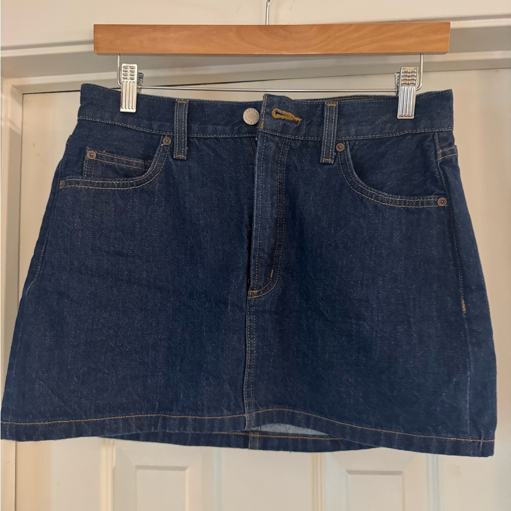 Aritzia Denim Forum the 90s Ricci Mini Skirt - size 26
